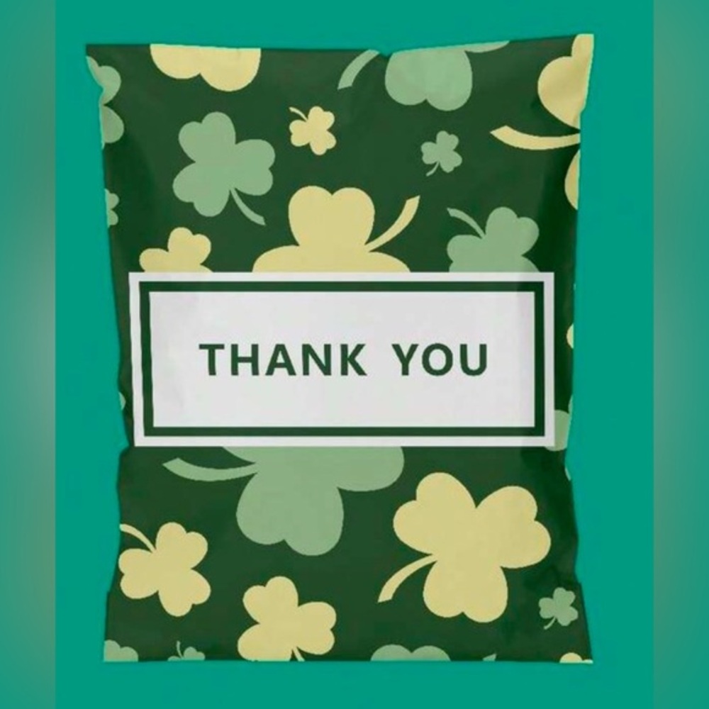 St Patrick’s Day Polymailers 6x9 (20 ct.) 🦄🦄🦄